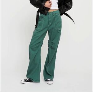 Lioness Green Cargo Pants